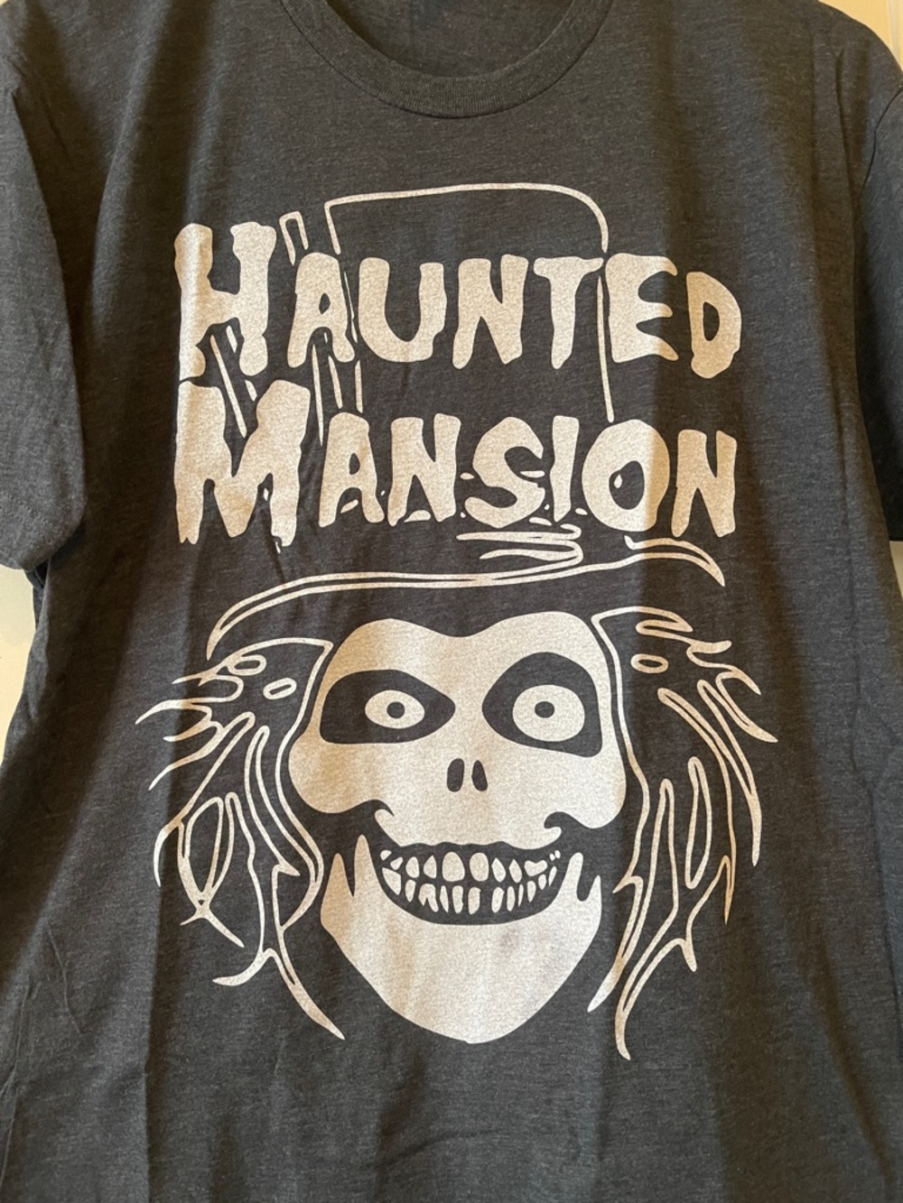 Disney Haunted Mansion Graphic Tee - graphic front & back